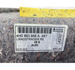 Обшивка карта багажника права Audi A8 D4 2010-2017