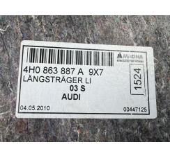 Обшивка картка багажника ліва Audi A8 D4 2010-2017