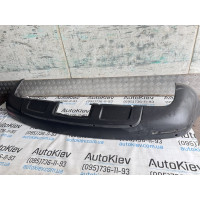 Спойлер спідниця заднього бампера VW Touraeg 7L