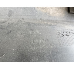 Спойлер спідниця заднього бампера VW Touraeg 7L