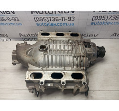 Компрессор наддува Audi Q7 4M 3.0 2017 без радиаторов сальник под замену