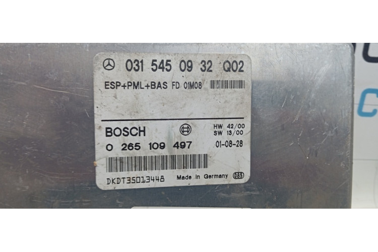 Блок керування esp Mercedes Benz W215 CL coupe 1999-2006 0315450932