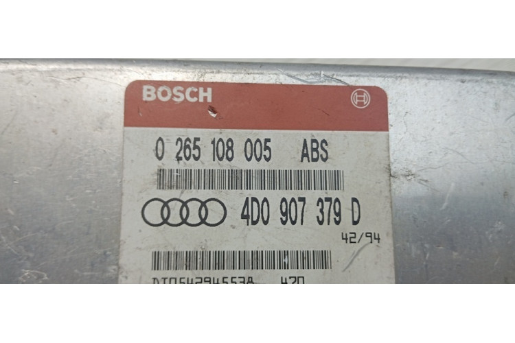 Блок управління abs Audi A4 [B5] 1994-2001 0265108005