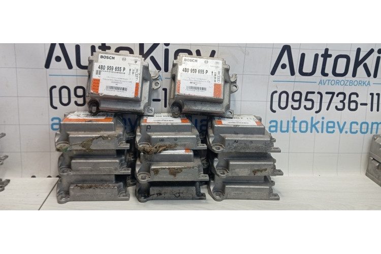 Блок управления подушками безопасности airbag Audi A6 [C5] 1997-2004 4B0959655P