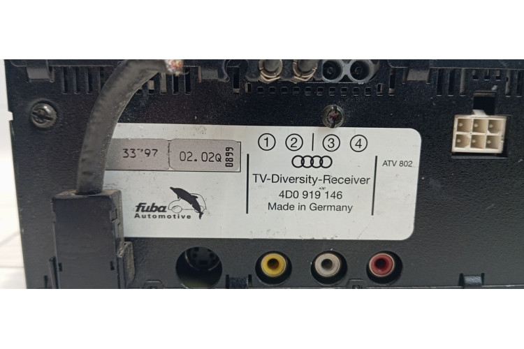Блок керування tv-тюнер Audi A8 [4D] 1999-2002 4D0919146