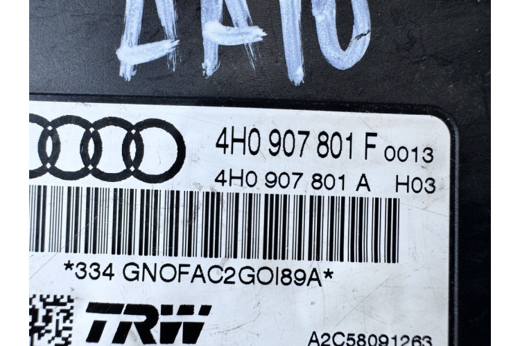 Блок керування стоянковим гальмом Audi Allroad quattro 2012-2019 4H0907801F Блок керування стоянковим гальмом Audi Allroad quattro 2012-2019 4H0907801F