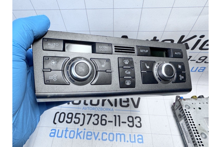 Блок управления климат-контроля Audi A6 [C6,4F] 2004-2011 4F1820043S