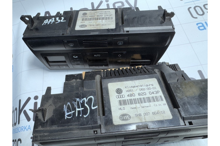 Блок управления климат контролем Audi A6 [C5] 1997-2004 4B0820043P