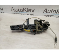 Ручка дверей передня права зовнішня сіра в зборі BMW 1-serie E87/E81 2004-2011