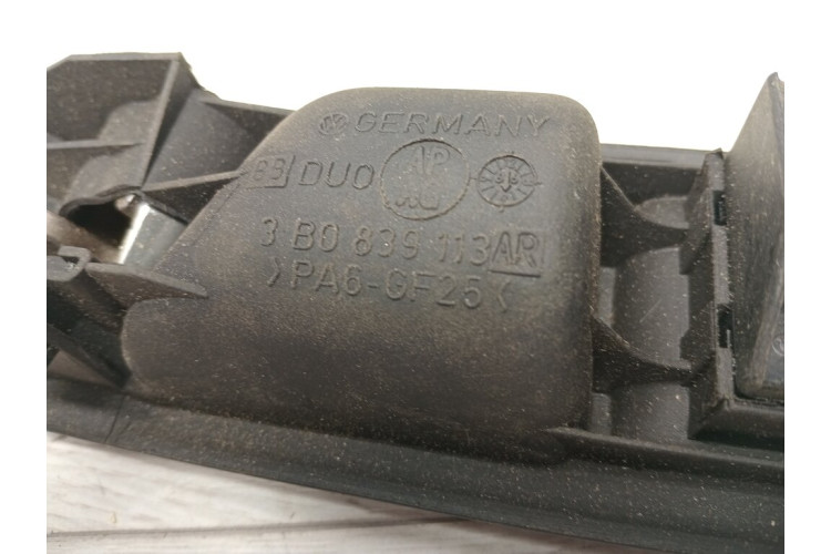 Ручка внутрішня задня ліва VW Passat [B5] 1996-2000 3B0839113AR