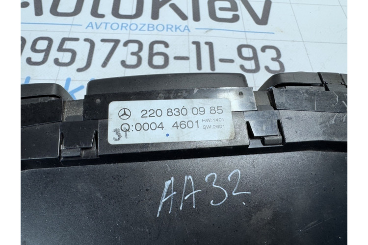 Блок керування кліматичною установкою Mercedes Benz W215 CL coupe 1999-2006 A2208300985
