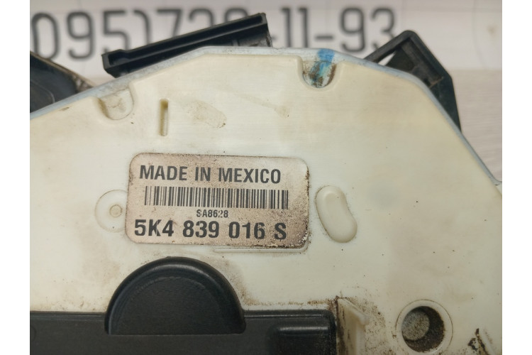 Замок двери задней правой VW Golf VII 2012-2020 5K4839016S Замок двери задней правой VW Golf VII 2012-2020 5K4839016S