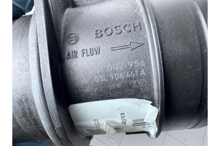 Датчик масової витрати повітря (витратомір) Seat Leon (1P1) 2005-2013 0281002956 Датчик масової витрати повітря (витратомір) Seat Leon (1P1) 2005-2013 0281002956