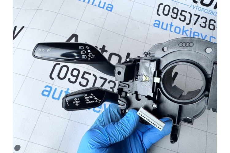 Переключатель подрулевой в сборе стрекоза Audi A8 [4H] 2010-2017 4H0953502A