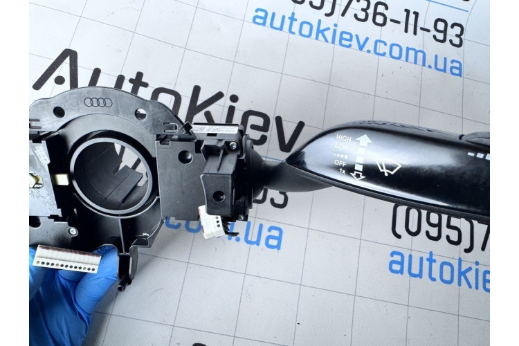 Переключатель подрулевой в сборе стрекоза Audi A8 [4H] 2010-2017 4H0953502A