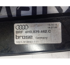 Стеклоподъемник задней правой двери (без мотора) Audi A8 [4H] 2010-2017