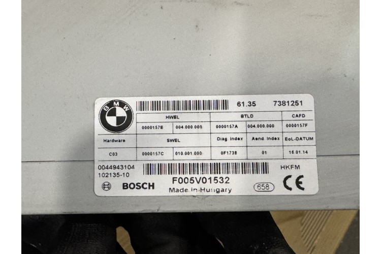 Блок електронний BMW 3 (F34) 2013-2020 61357381251