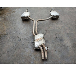 Выхлопная труба в сборе глушитель Audi A8 [4H] 2010-2017