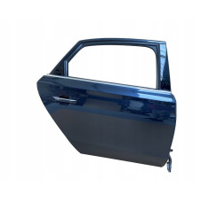 Дверь задняя правая в родной краске черного цвета Audi A8 [4H] 2010-2017