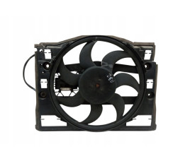 Диффузор радиатора в сборе с мотором и крыльчаткой BMW 3-serie E46 1998-2005